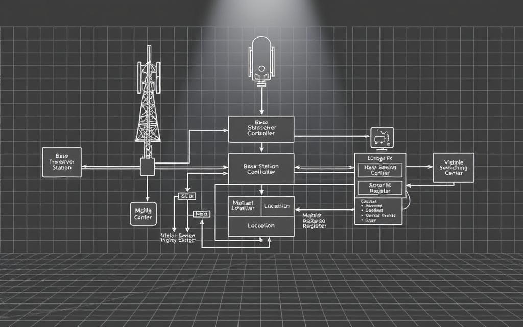 BSS MSC architecture diagram