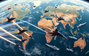 hypersonic arms race global map