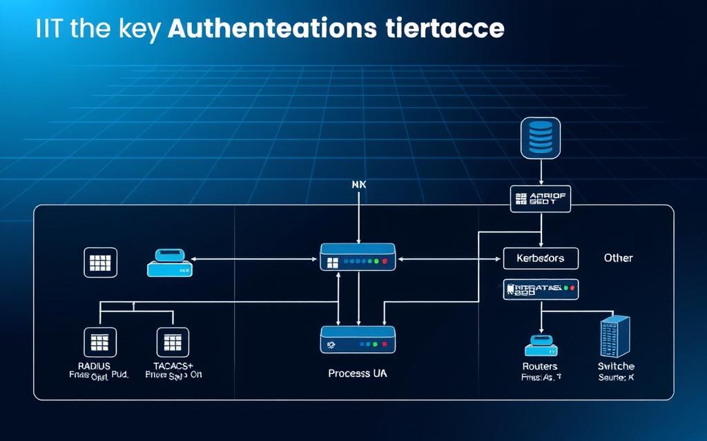 network authentication protocols diagram